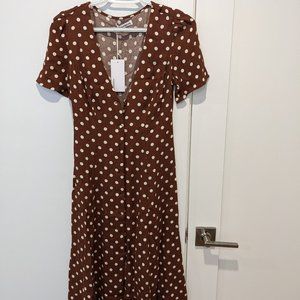 Brand New Reformation Locklin Dress Size 2